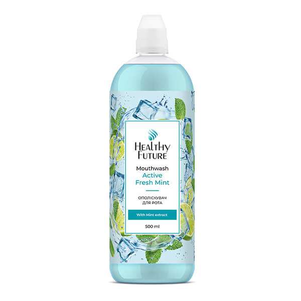 Ополіскувач для рота Active Fresh ТМ Healthy Future 500 мл