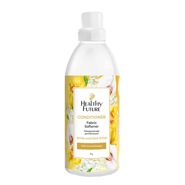 Кондиціонер для білизни White&Gold Orhid ТМ Healthy Future 1000 мл