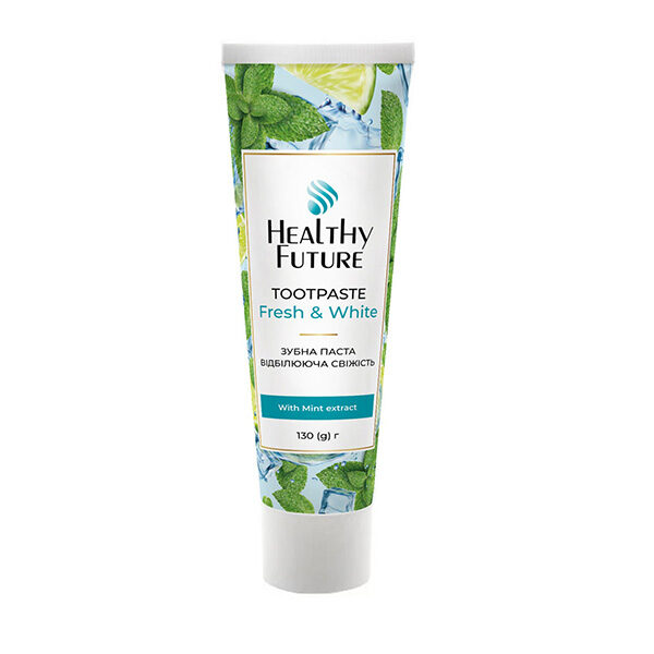 Зубна паста Fresh&White ТМ Healthy Future 130 г